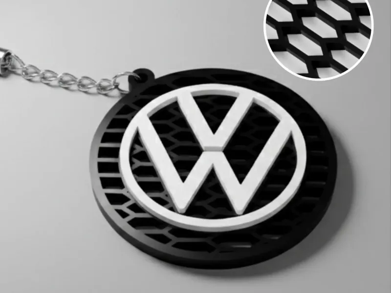 大众VW蜂窝标志钥匙扣