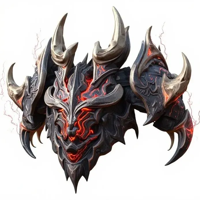 Hombreras de armadura de Nocthael