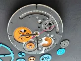 Aesthetic Gear Clock-5
