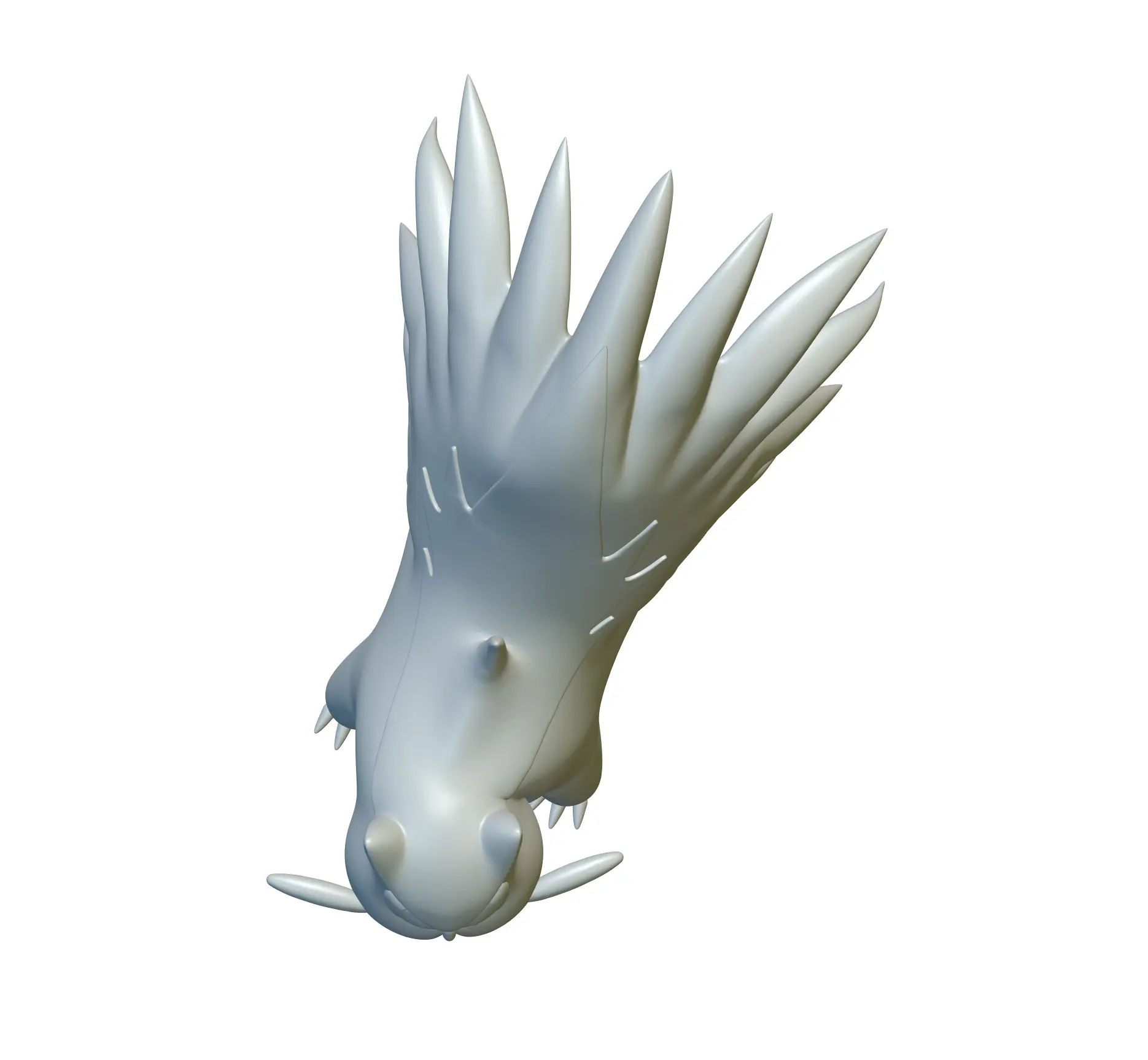 Pokemon Stunky #434 - Ready for 3D Printing!