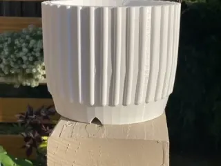 Planter - 6inch with vertical ribs