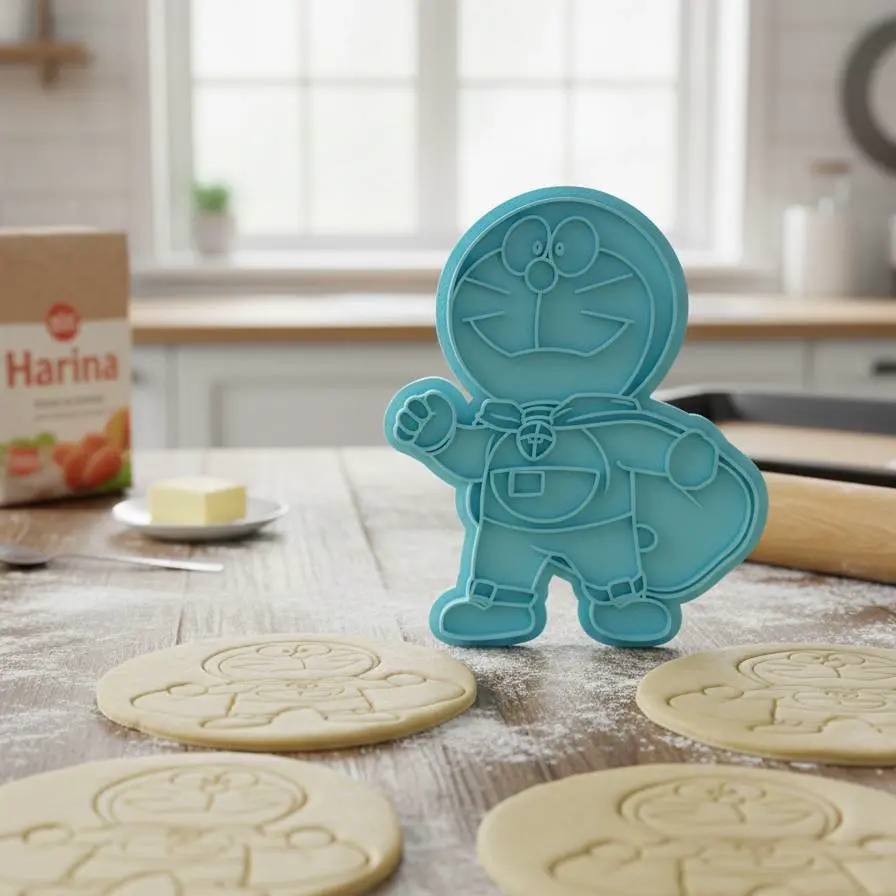 doraemon superhero cookie cutter