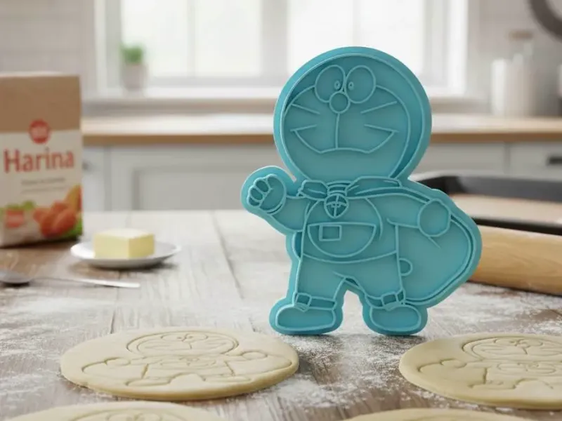 doraemon superhero cookie cutter