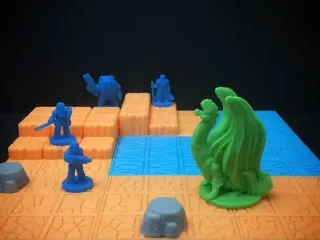 OpenTactics Wasteland Tiles (18mm scale)
