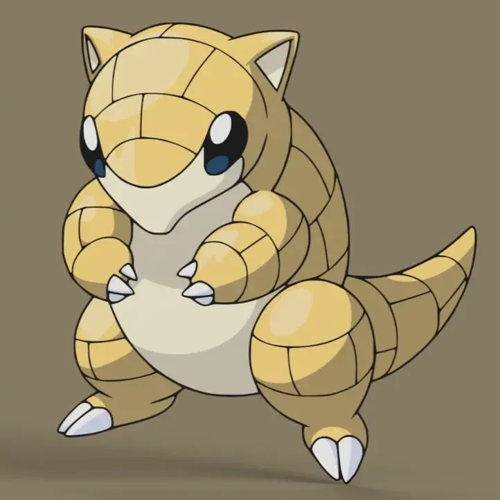Sandshrew Wall Art