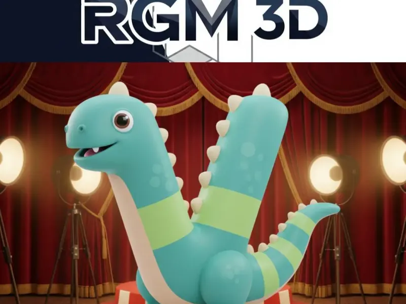 Letter V in the shape of a Dinosaur