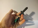 Minecraft sword keychain-2