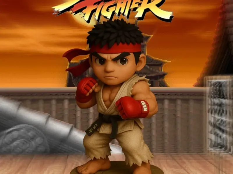 Ryu Street Fighter Chibi