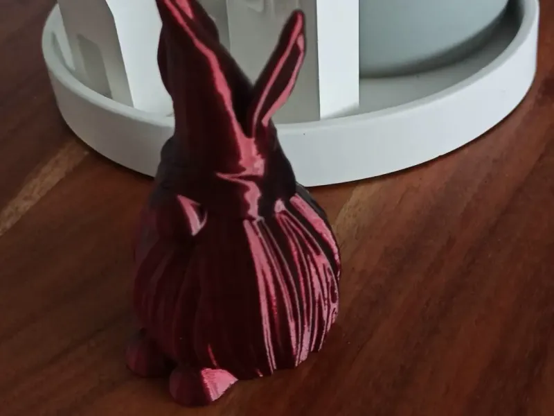 Oster-Gnom mit Mütze & Hasenohren / with Hat & Bunny Ears