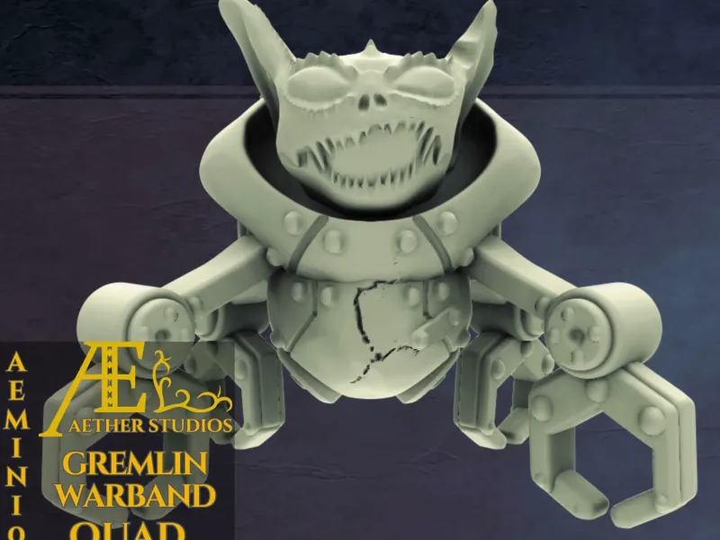 AEMINI02Q - Gremlin Warband: Quad Walker