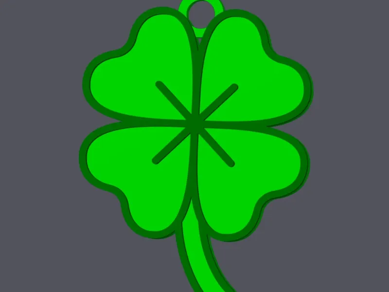 Four Clover - Keychain v1
