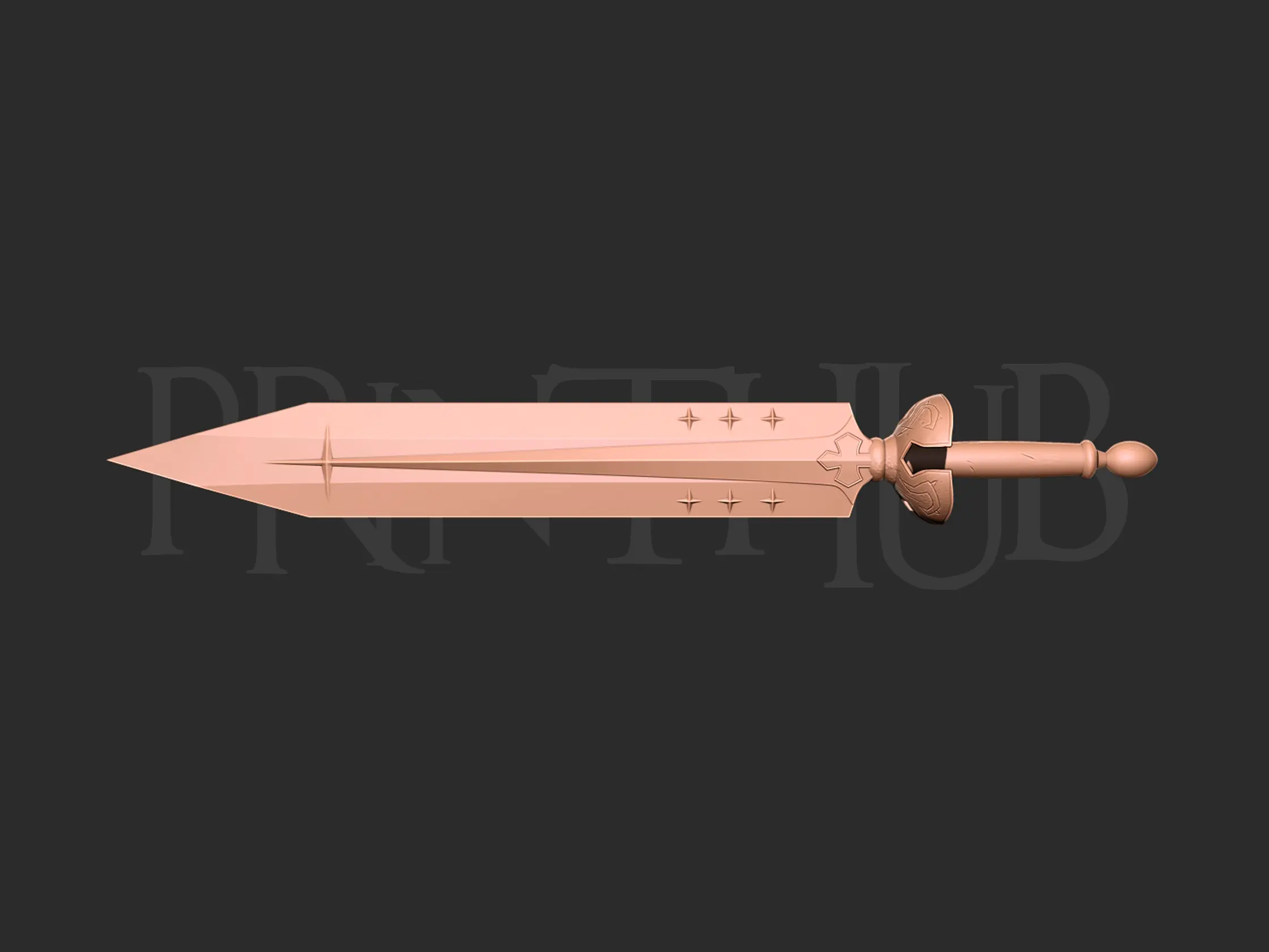 Demon Dweller Sword - Black Clover Weapon