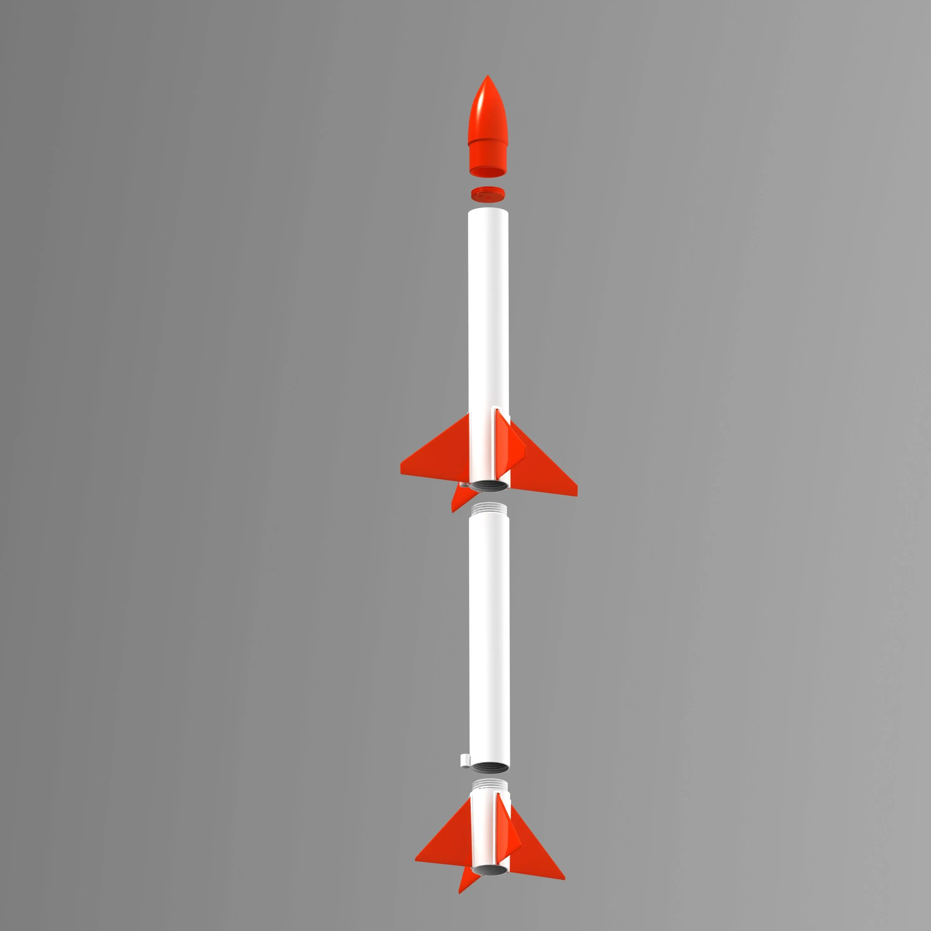 Cohete modelo AIM-7 Sparrow