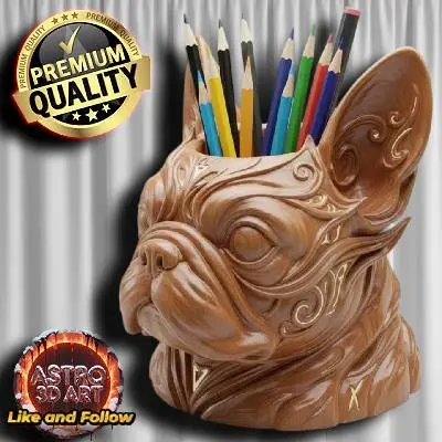French Bulldog Fantasy Pencil holder ❤️