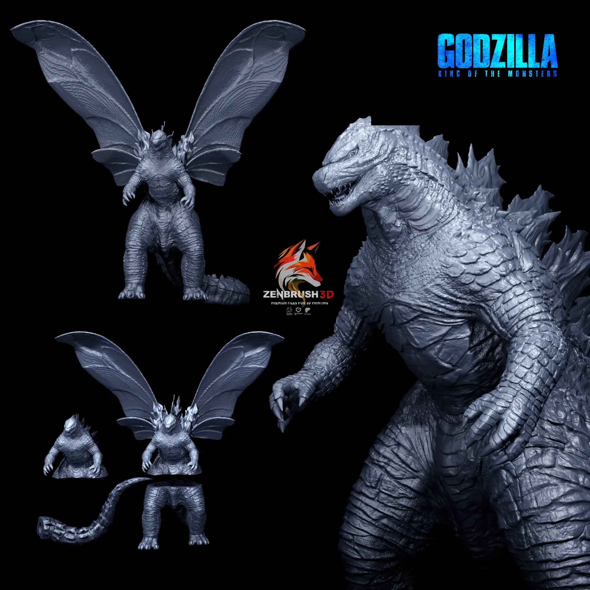 GODZILLA - KING OF THE MONSTERS 3D PRINTING