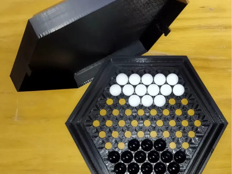 Abalone Board Game – 3D Printable Set