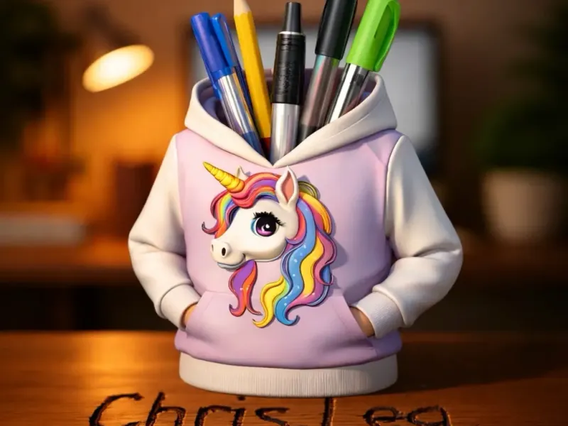 Buzo Unicornio - Pencil holder