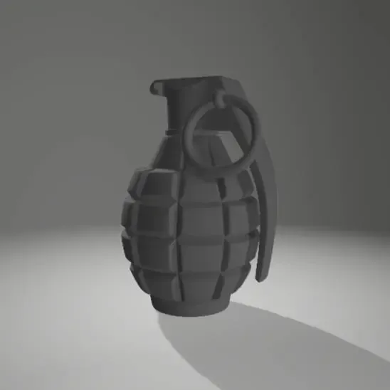 Grenade Bomb Cosplay Fake Prop