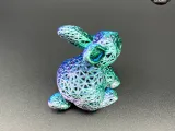 Cute Voronoi Easter Bunny-2