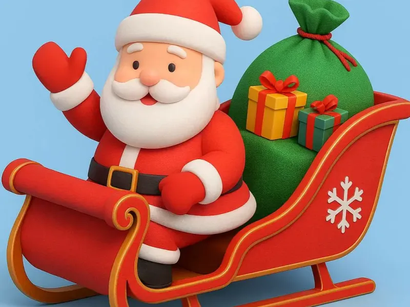 Trineo de Papá Noel