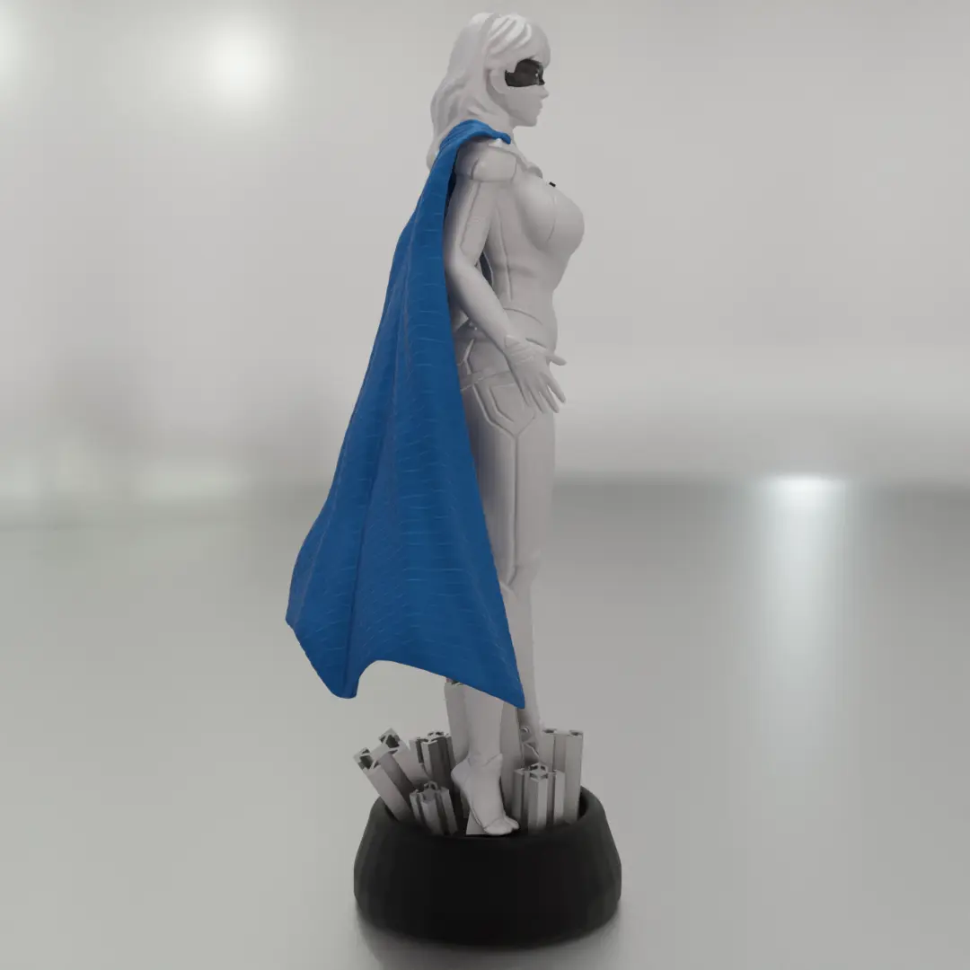 Creality Cloud Özel Modeli - Creality Maskot Kızı