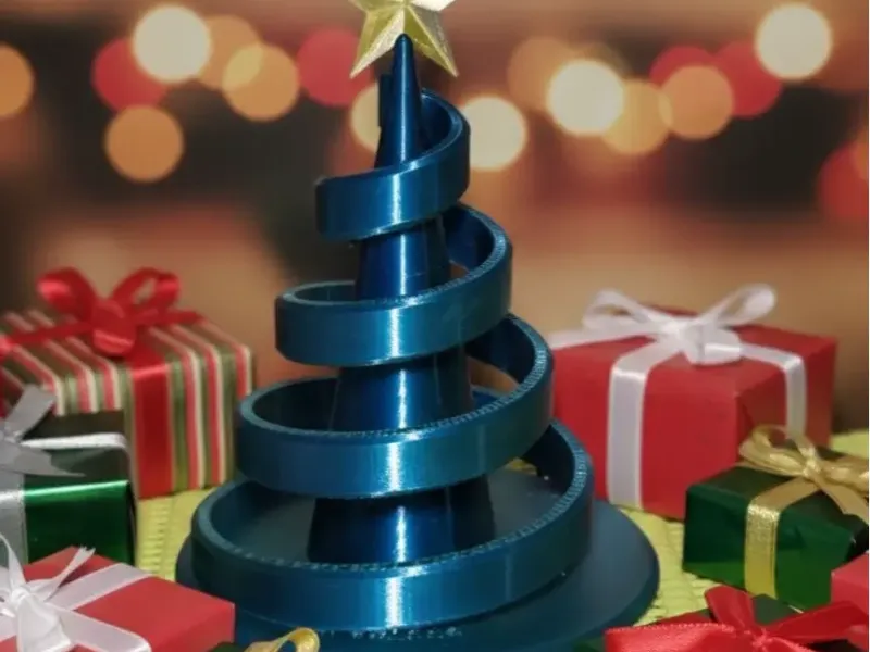 Modern Spiral Christmas Tree