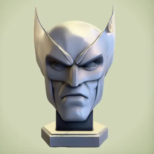 Wolverine Headphone Holder, Printable Stand for Headphones