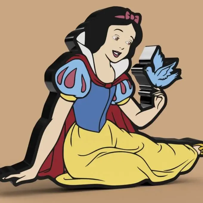 Snow White Lightbox