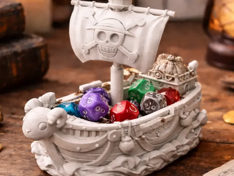 One Piece Barco Pirata
