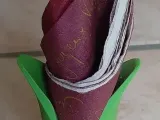Servietten Tulpe-1