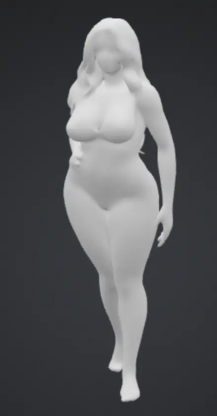Sexy Curvy Woman 4