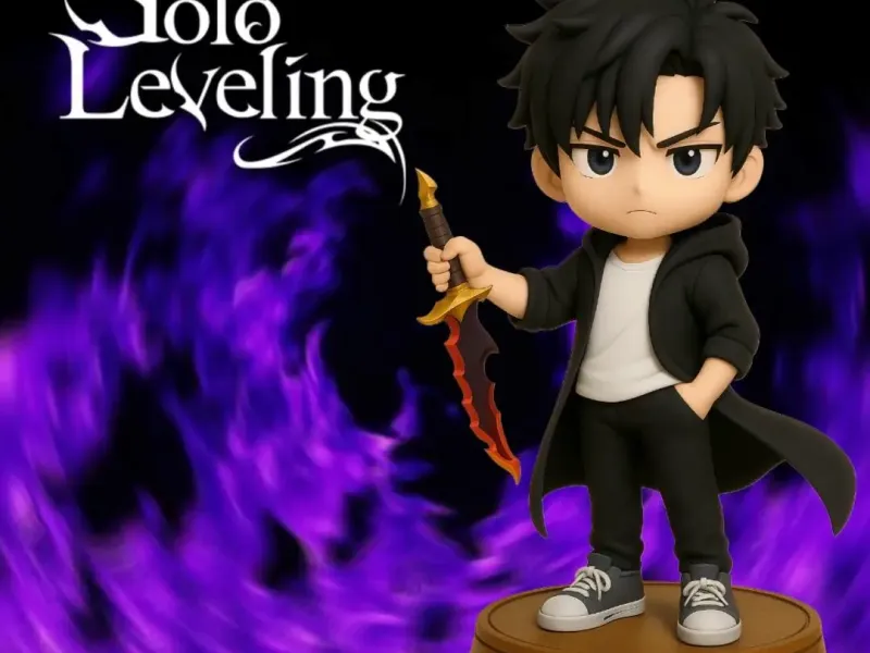 Sung Jin-woo Solo Leveling Chibi