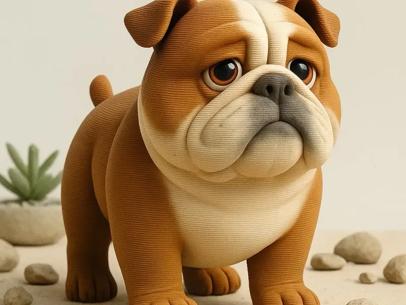 Cute Bulldog