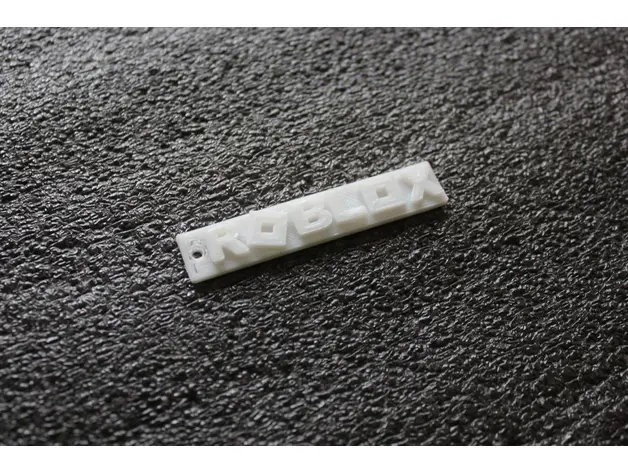 Roblox Keychain 3D