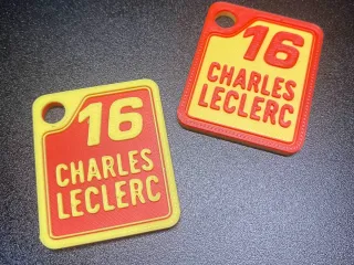 Charles Leclerc Keychain