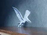 Low Poly Pterodactyl-6