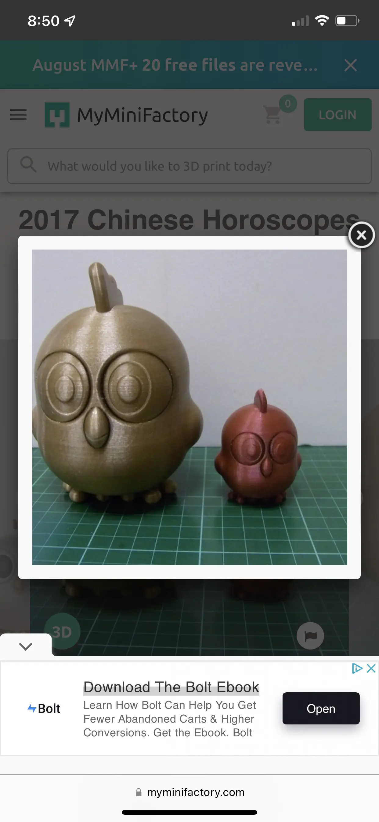 3D Printer Files | 3MF File | Chicken | Creality Cloud