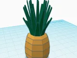 Low Poly Pineapple-0