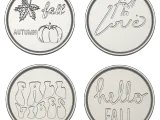 Fall Coasters 3.5 Inch-0
