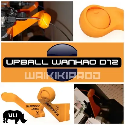 UpBall Wanhao D12 - Guide fil - Upgrade