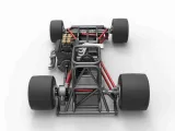 Diecast Supermodified front engine race car Base Scale 1:25-5