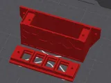 Keystone housing for mounting up to 4 keystone modules-8