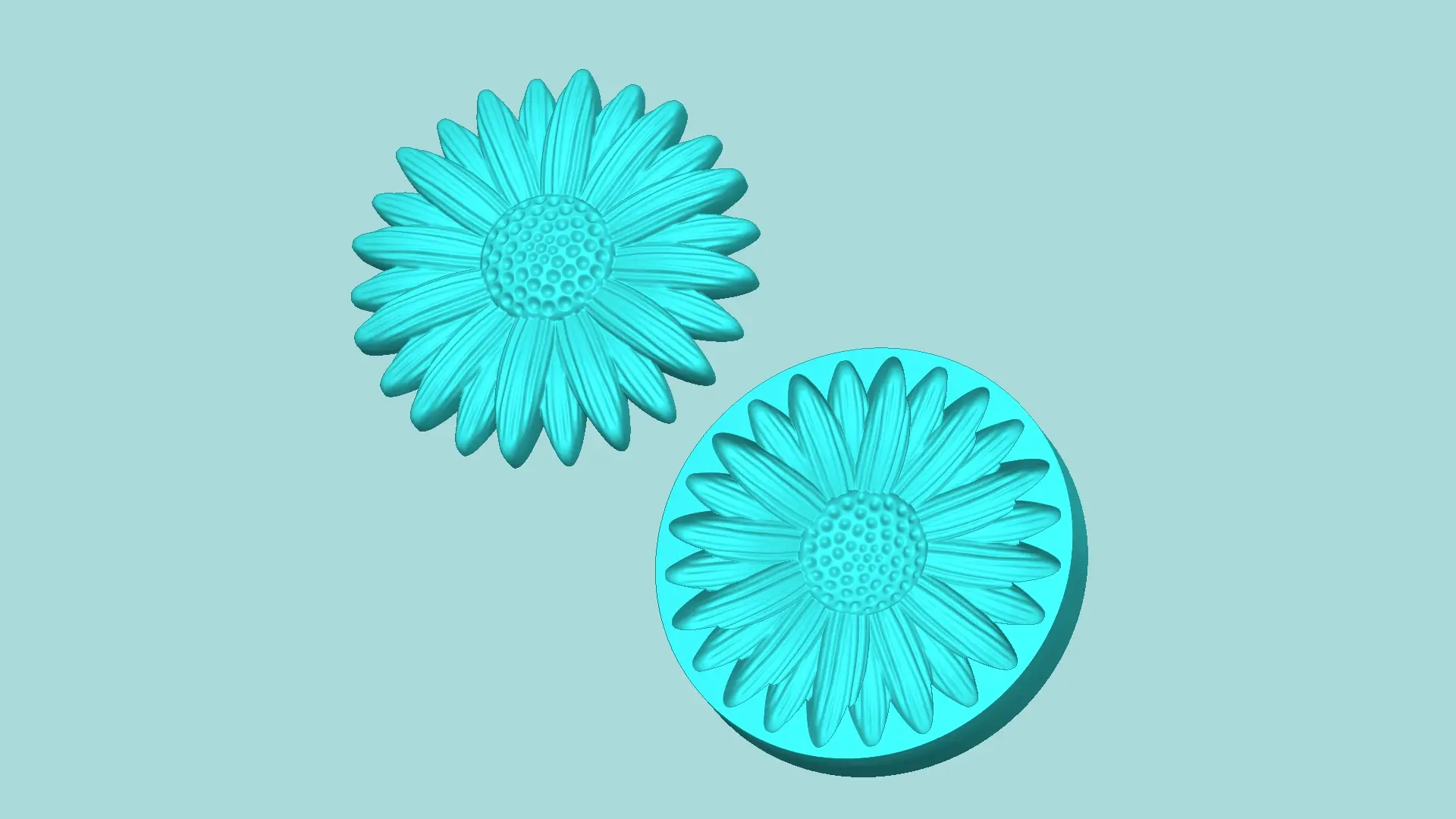 Margarita Flower 10 - Mold Silicon Maker - Template