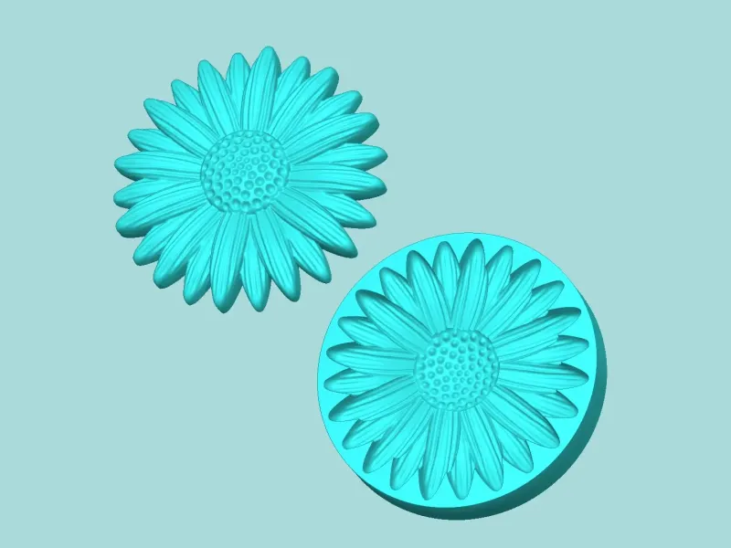 Margarita Flower 10 - Mold Silicon Maker - Template