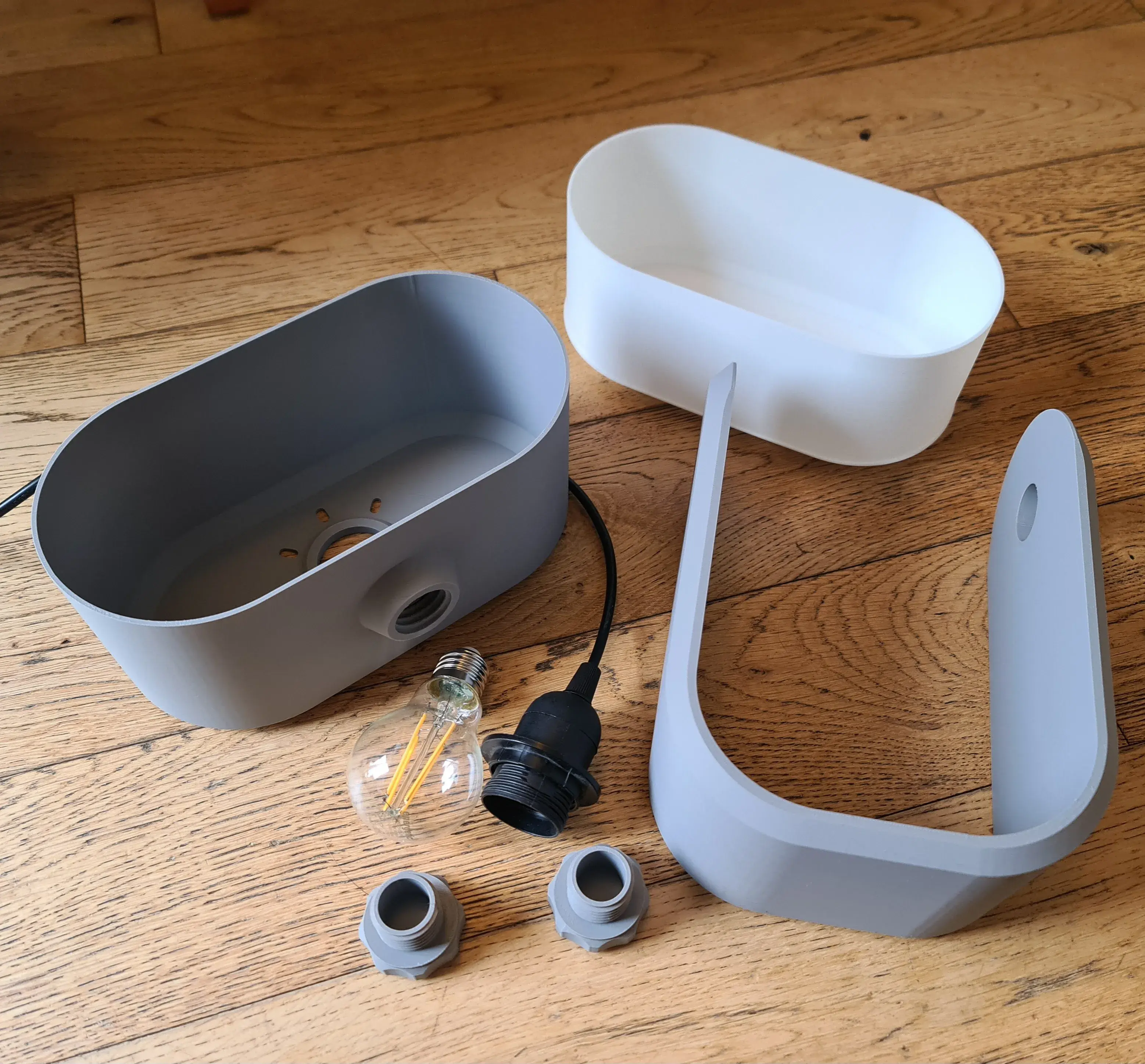 Modern Adjustable Cyber Lamp with Stand for LED E26 or E27