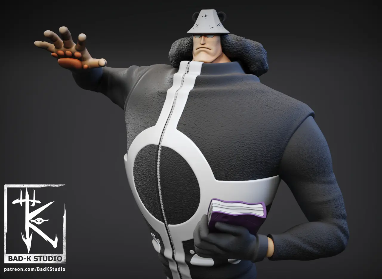 BARTHOLOMEW KUMA ONE PIECE 3D PRINTING MODEL