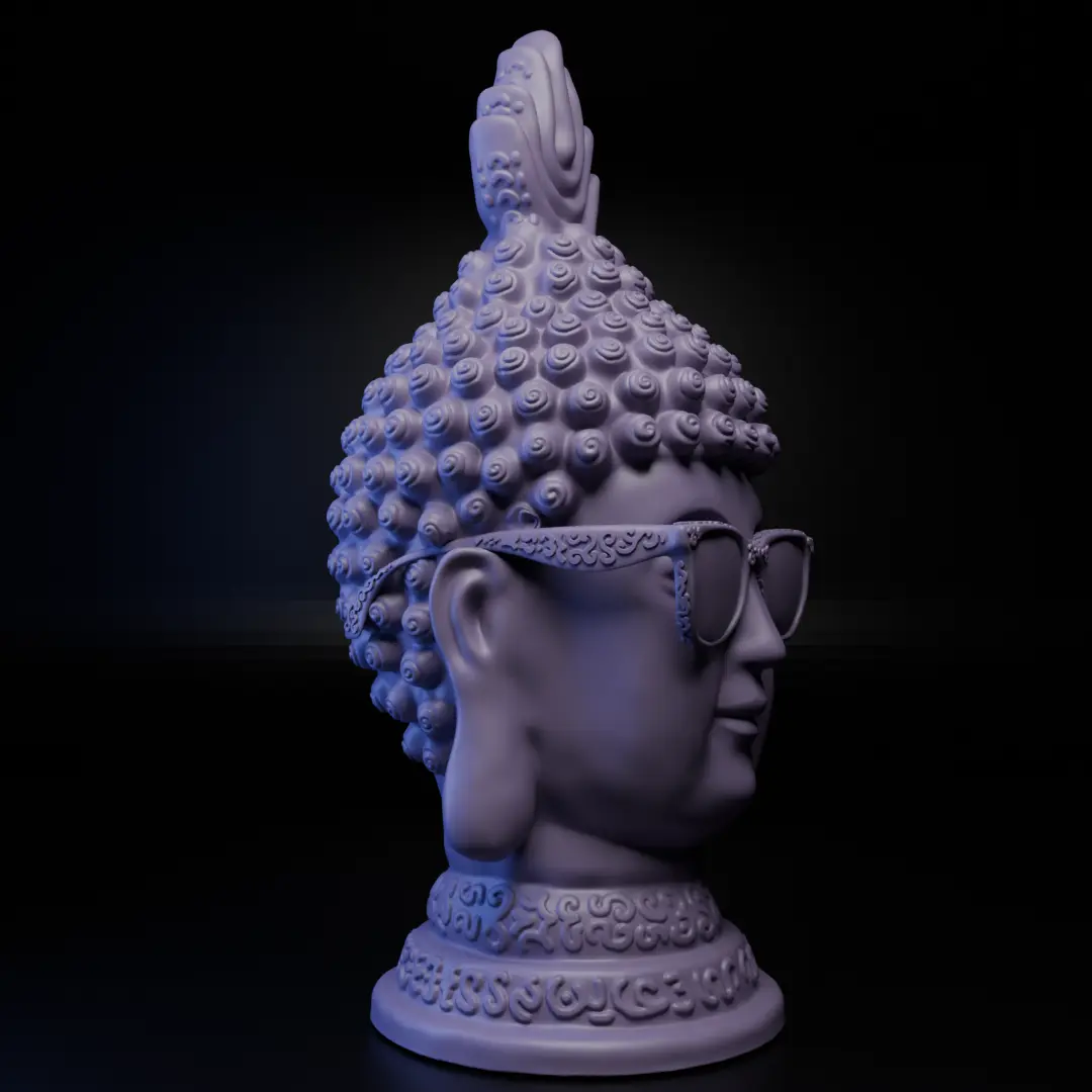 BUDA COM ÓCULOS (INCLUI BUDA SEM ÓCULOS)