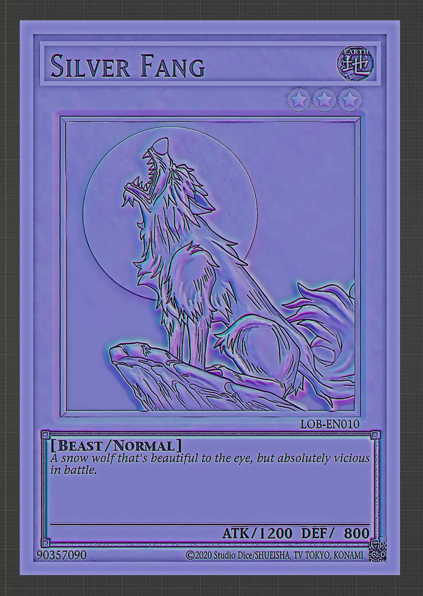 silver fang - yugioh