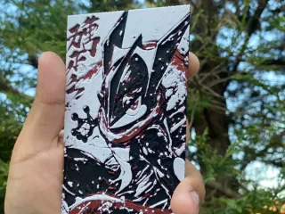 greninja retrato