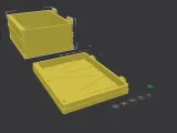 Durable storage box for SSD, SD, MicroSD and USB-8